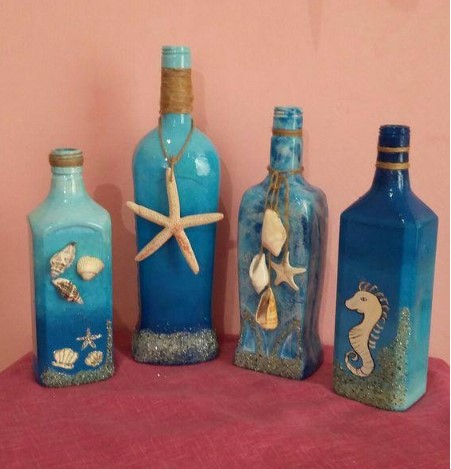 How to make glass bottle painting 15 glass bottle painting design ideas